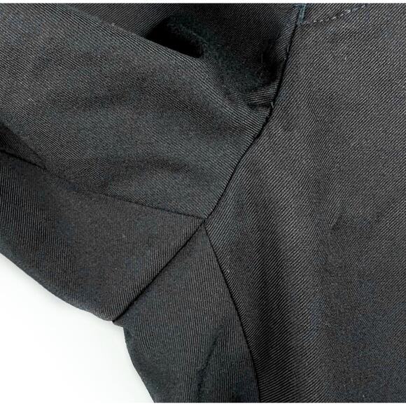 Van Heusen Black Pleated Trousers 40x32 Formal Dress Pants - Picture 6 of 8